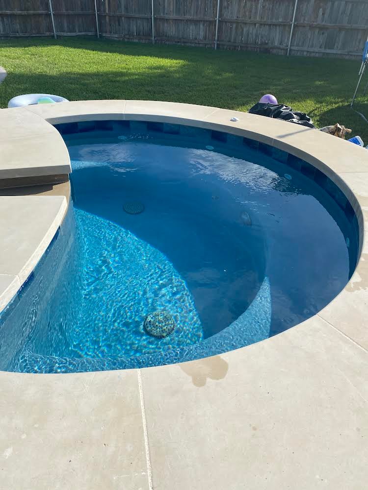 Tile & Coping — swimming pool renovation pictures in Austin